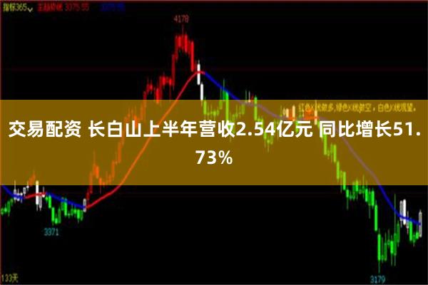 交易配资 长白山上半年营收2.54亿元 同比增长51.73%