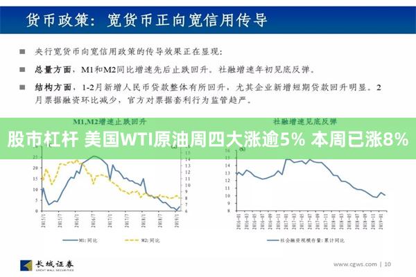 股市杠杆 美国WTI原油周四大涨逾5% 本周已涨8%