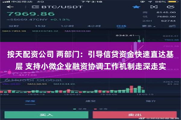 按天配资公司 两部门：引导信贷资金快速直达基层 支持小微企业融资协调工作机制走深走实