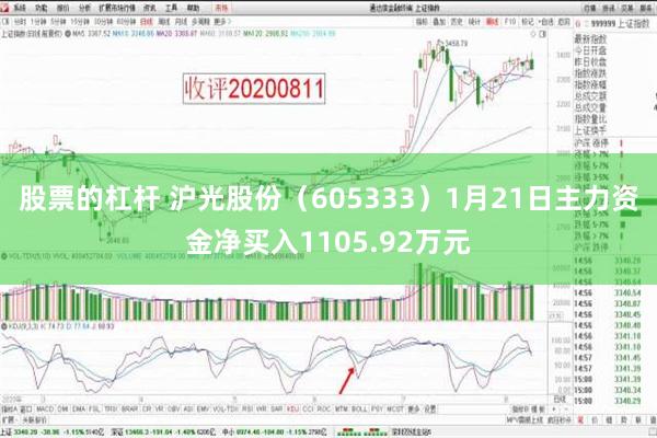 股票的杠杆 沪光股份（605333）1月21日主力资金净买入1105.92万元